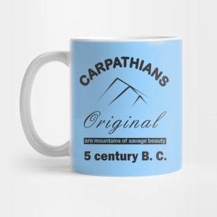 Carpathians. 5 century B. C. (black print) Mug